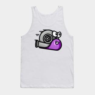 Turbo Snail - Purple Sparkle Tank Top